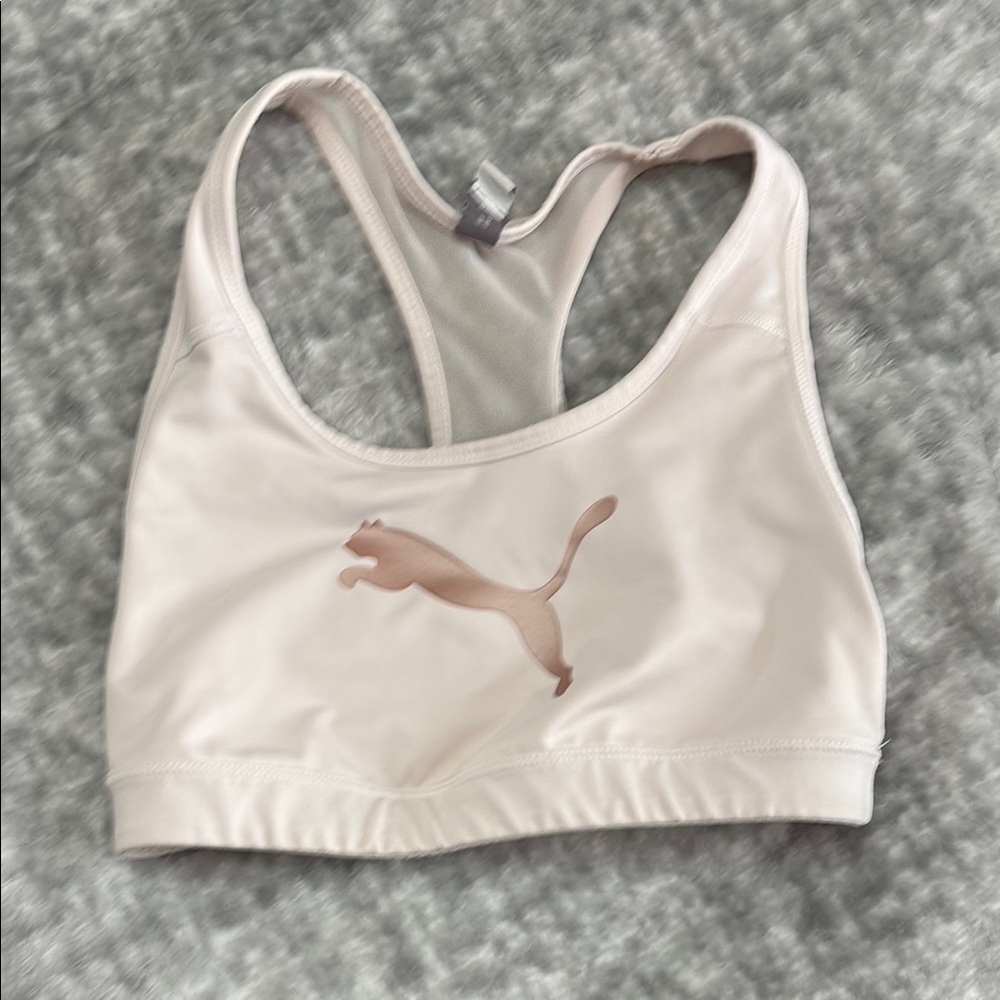 Puma Light Pink Sports Bra
